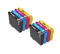 DEFIYAN Compatible Ink Cartridge T604XL Compatible With XP4205 WF2910DWF WF2930DWF WF2935DWF WF2950DWF Series(2SET)