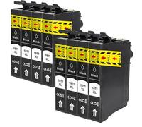 DEFIYAN Compatible Ink Cartridges Compatible With 18XL T1811 T1814 Compatible With XP Series Printers XP-415 XP-30 XP-102 XP-202 XP-205 XP-302 XP-305 XP-402(8BK)