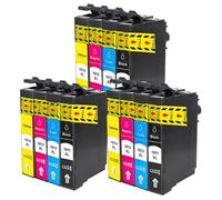 DEFIYAN Compatible Ink Cartridges Compatible With 18XL T1811 T1814 Compatible With XP Series Printers XP-415 XP-30 XP-102 XP-202 XP-205 XP-302 XP-305 XP-402(3set)