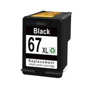 DEFIYAN Compatible Ink Cartridges Compatible With 67XL Series 2700 4200 6020 6030 6400 6430(HP 67XL 1BK)