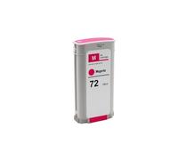 DEFIYAN Compatible Ink Cartridges Compatible With 72 C9370A Photo Black C9403A Matte Black C9373A Yellow C9374A Gray C9371A Cyan C9372A Magenta(Magenta 130ml)