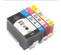 DEFIYAN Compatible Ink Cartridges Compatible With 903XL 903 907 Compatible With Officejet Pro 6950 6960 6962 6963 6965 6966(1SET)