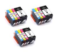 DEFIYAN Compatible Ink Cartridges Compatible With 910XL 4 Pack Compatible With OfficeJet Pro 8010 8012 8020 8022 8023 8024 8025 8026 8028 8035 Printer(3set 12pcs)