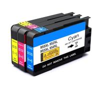 DEFIYAN Compatible Ink Cartridges Compatible With 953XL 952XL 954XL 955XL Fits Printers 8210 8216 8218 7720 7730 7740 8710 8715 8718 8720 8730 8725 8740(1C 1M 1Y)