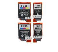 DEFIYAN Compatible Ink Cartridges Compatible With E215 E-215 T215 BK T 215 CL WF-100 WF100 Printers(T215 2BK 2C)