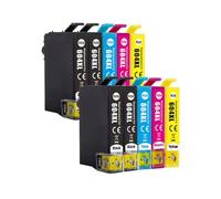 DEFIYAN Compatible Ink Cartridges Compatible With Expression Home XP 2200 2205 3200 4200 Workforce WF 2935DWF 2930DWF 2910DWF 604 604XL(10PACK)