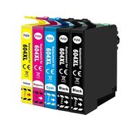 DEFIYAN Compatible Ink Cartridges Compatible With Expression Home XP 2200 2205 3200 4200 Workforce WF 2935DWF 2930DWF 2910DWF 604 604XL(5PK)