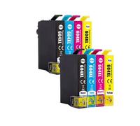 DEFIYAN Compatible Ink Cartridges Compatible With Expression Home XP 2200 2205 3200 4200 Workforce WF 2935DWF 2930DWF 2910DWF 604 604XL(8 PACK)