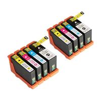 DEFIYAN Compatible Ink Cartridges Compatible With Models 31 32 33 34 Compatible With Use With V525w V725w Inkjet Printers(2 SETS(8 PCS))