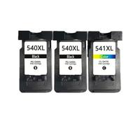 DEFIYAN Compatible Ink Cartridges Compatible With PG-540 CL-541 PG540 CL541 Compatible With MG3250 MG3255 MG3550 MG4100 MG4150 MG4200 MG4250 PG-540XL(2BK 1COLOR)