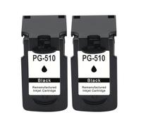 DEFIYAN Compatible Ink Cartridges Compatible With PG510 XL CL511 XL Compatible With MX320 MX330 MX340 MX350 MX410 MX420 Printers(2PCS Black)
