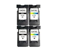 DEFIYAN Compatible Ink Cartridges Compatible With PG540 CL541 PG540XL Compatible With MG3250 MG3255 MG3550 MG4100 MG4150 MG4200 MG4250(2bk and 2color)