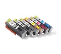 DEFIYAN Compatible Ink Cartridges Compatible With PGI-570 CLI-571 Compatible With MG6800 MG5700 TS5055 TS9050 TS9055 Printers(6COLOR)