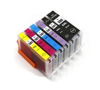 DEFIYAN Compatible Ink Cartridges Compatible With PGI580 CLI581 Compatible With TR8550 TS8150 TS8250 TS6150 TR7550 TS9150(6PCS)