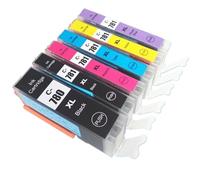DEFIYAN Compatible Ink Cartridges Compatible With PGI780 CLI781 Compatible With TS707 TR8570 TS8170 TS8270 TS9170 Printers(ONE SET 6 COLORS)