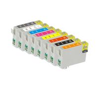 DEFIYAN Compatible Ink Cartridges Compatible With Stylus Photo R1900 T0870 T0870-T0879 Series(2 SETS (16PCS))