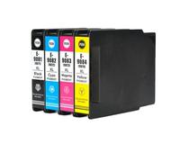 DEFIYAN Compatible Ink Cartridges Compatible With T9081 T9082 T9083 T9084 T9071 Compatible With WorkForce Pro WF-6090DW 6590DWF Printer(1SET (4PCS))