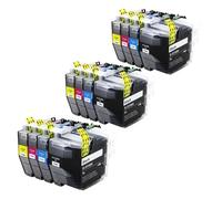DEFIYAN Compatible Ink Cartridges LC3319 LC3319XL LC3317 Compatible With Inkjet Printers MFC-J6530DW J6930DW J5330DW J5730DW J6730DW(3 SETS (12PCS))