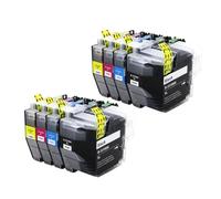 DEFIYAN Compatible Ink Cartridges LC3319 LC3319XL LC3317 Compatible With Inkjet Printers MFC-J6530DW J6930DW J5330DW J5730DW J6730DW(2 SETS(8PCS))