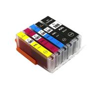 DEFIYAN Compatible Ink Cartridges Set Of 5 PCS Compatible With TS6150 TS6151 TS6250 TS6251 TS6350 TS6351 TS8150 Models 580XXL 581XXL PGI580 CLI581(1Set (5Color))