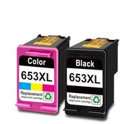 DEFIYAN Compatible InkJet Cartridge 653 XL 653XL Black Compatible With 1275 6475 Printers(653XL 1BK)