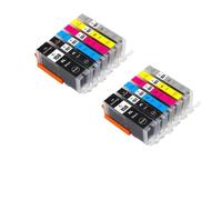 DEFIYAN Compatible InkJet Ink Cartridge Compatible With MG6320 MG7120 IP8720 MG7520 PGI250 PGI250XL CLI251 250 251(2 SETS)
