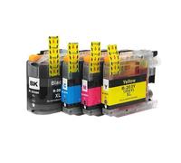 DEFIYAN Compatible LC201XL LC203 C201 LC203 XL Ink Cartridge Compatible With MFC Series Printers J460DW J480DW J485DW J680DW J880DW J885DW J5520DW(1 SET)