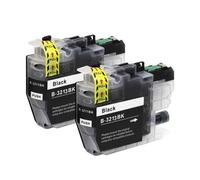 DEFIYAN Compatible LC3213XL Ink Cartridge Compatible With DCP-J772DW DCP-J774DW MFC-J890DW MFC-J895DW Models Replacement Compatible With LC3211 LC3213(2BK)