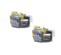 DEFIYAN Compatible LC3319 LC3319XL Color Inkjet Ink Cartridge Compatible With MFC-J5330DW MFC-J5730DW MFC-J6530DW MFC-J6730DW Printers(2SETS (8PCS))