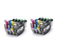 DEFIYAN Compatible LC401 LC401XL Ink Cartridge Compatible With MFC-J1010DW MFC-J1012DW MFC-J1170DW Color Ink Cartridge(LC401-4Color 2set)