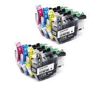 DEFIYAN Compatible LC401 LC401XL Ink Cartridge Compatible With MFC-J1010DW MFC-J1012DW MFC-J1170DW Color Ink Cartridge(LC401XL-4Color 2set)