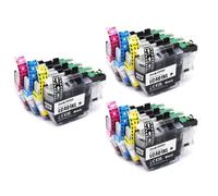 DEFIYAN Compatible LC401 LC401XL Ink Cartridge Compatible With MFC-J1010DW MFC-J1012DW MFC-J1170DW Color Ink Cartridge(LC401XL-4Color 3set)