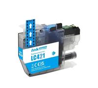 DEFIYAN Compatible LC421 Ink Cartridge Compatible With DCP-J1050DW MFC-J1010DW DCP-J1140DW Printers(1 PCS CYAN)
