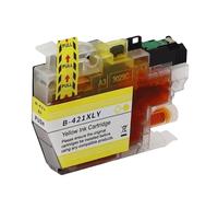 DEFIYAN Compatible LC421 LC421XL Ink Cartridge Compatible With DCP-J1050DW DCP-J1140DW MFC-J1010DW Capacity(1PCS Yellow)
