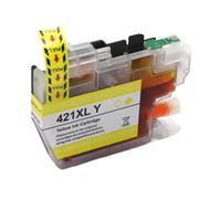 DEFIYAN Compatible LC421XL Ink Cartridge Compatible With DCP-J1050DW MFC-J1010DW DCP-J1140DW Capacity(LC421XL-YELLOW)