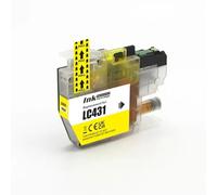 DEFIYAN Compatible LC431 LC431XL Ink Cartridge Compatible With Printers DCP-J1050DW DCP-J1140DW MFC-J1010DW(LC431Y)
