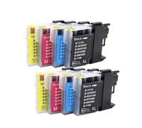 DEFIYAN Compatible LC990 Ink Cartridge Compatible With MFC Series Printers Including 295CN 297C 490CW 5490CN 5890CN 5895CW 6490CW 670CD 670CDW(2Set)