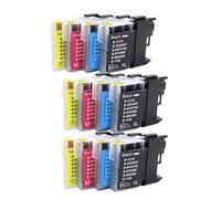 DEFIYAN Compatible LC990 Ink Cartridge Compatible With MFC250C 255CW 257CW 290C DCP385C 387C 395CN 585CW 6690CN 6690CW J715W Inkjet Printers(3Set)