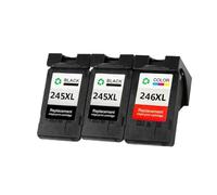 DEFIYAN Compatible PG245 CL246 Ink Cartridges Replacement Compatible With PG245XL CL246XL Compatible With Printers IP2820 MX492 MG2924 MG2520(2BLACK 1COLOR)