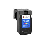 DEFIYAN Compatible PG510 CL511 Dye Ink Cartridges Compatible With IP2700 IP2780 IP2880 MP240 250 260 270 280 480 With Chip(1PCS CL-511 COLOR)