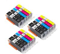 DEFIYAN Compatible PGI-150 CLI-151 PGI150XL Ink Cartridge Compatible With MG5410 MG5510 MG5610 MG6410 MG6610 IP7210 MX721 Ix6810 Printers(3SETS(15PCS))