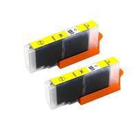 DEFIYAN Compatible PGI-150 CLI-151 PGI150XL Ink Cartridge Compatible With MG5410 MG5510 MG5610 MG6410 MG6610 IP7210 MX721 Ix6810 Printers(2PCS-YELLOW)