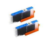DEFIYAN Compatible PGI-150 CLI-151 PGI150XL Ink Cartridge Compatible With MG5410 MG5510 MG5610 MG6410 MG6610 IP7210 MX721 Ix6810 Printers(2PCS-CYAN)