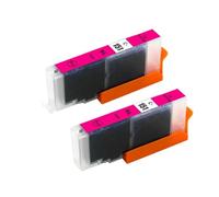 DEFIYAN Compatible PGI-150 CLI-151 PGI150XL Ink Cartridge Compatible With MG5410 MG5510 MG5610 MG6410 MG6610 IP7210 MX721 Ix6810 Printers(2PCS-MAGENTA)