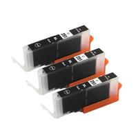DEFIYAN Compatible PGI-250 CLI-251 Ink Cartridge Compatible With MG6320 MG7120 IP8720 MG7520 MG5420 Inkjet Printers(3PCS-SMALL BLACK)