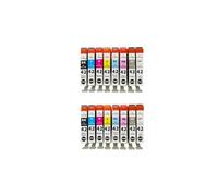 DEFIYAN Compatible PGI-42 CLI-42 Ink Cartridge Compatible With Pro-100 Pro-100S Inkjet Printer(1SET(8PCS))