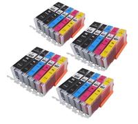 DEFIYAN Compatible PGI-450 CLI-451 Ink Cartridge Compatible With IP7240 MG5440 MG5540 MG6440 MG6640 MG5640 MX924 MX724 IX6840(4PGBK 4BK 4C 4M 4Y)