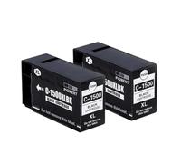 DEFIYAN Compatible PGI1500 PGI1500XL Ink Cartridge Compatible With MAXIFY MB2050 MB2150 MB2350 MB2750 Printer(2PCS BLACK)