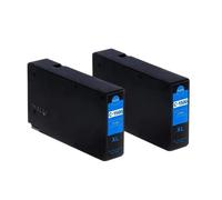 DEFIYAN Compatible PGI1500 PGI1500XL Ink Cartridge Compatible With MAXIFY MB2050 MB2150 MB2350 MB2750 Printer(2PCS CYAN)