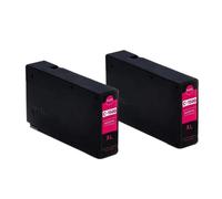 DEFIYAN Compatible PGI1500 PGI1500XL Ink Cartridge Compatible With MAXIFY MB2050 MB2150 MB2350 MB2750 Printer(2PCS MAGENTA)